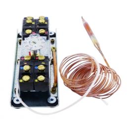 Johnson Controls A36AHB-1 2-SPDT 4-Stage Multi-stage Thermostat Control 10°F to 90°F 15' Capillary