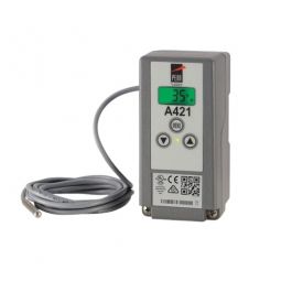Johnson Controls A421ABC-03 SPDT Electronic Temperature Control 9' Sensor -40°F/212°F 120-240V