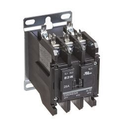 Cutler Hammer-Eaton C25DND325A 3-Pole Definite Purpose Contactor 25A 120V