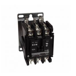 Cutler Hammer-Eaton C25DNK250C 2-Pole Contactor 480V 50A