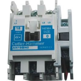 Cutler Hammer-Eaton CN15BN3EB 3-Pole N/O Overload Contactor 208V 18A