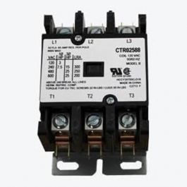 Trane CTR2592 3-Pole Contactor 50 AMP 120V