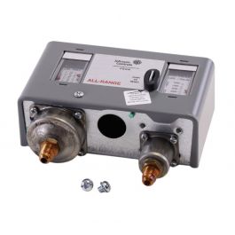 Johnson Controls P70MA-29 Single Pole Single Throw Dual Pressure Control 20-100 PSI 100-425 PSI