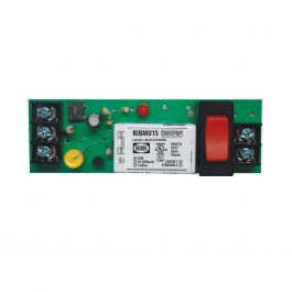 Functional Devices RIBMU1S 4" Track Mounted SPST Relay N/O Override 15A