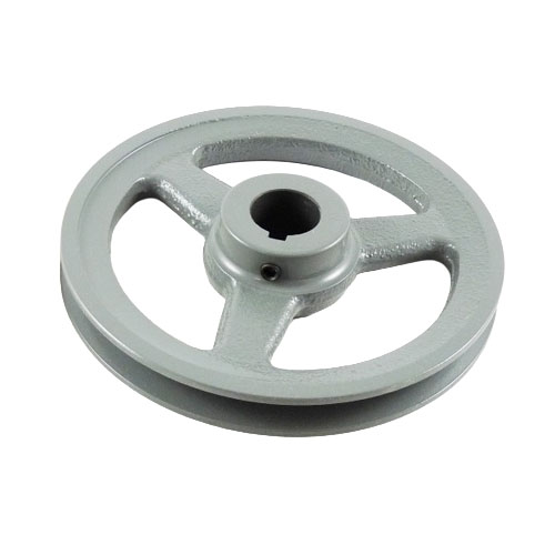 York S1-028-09985-700 6.45″ OD Single Groove Cast Iron Sheave, 1″ Fixed Bore