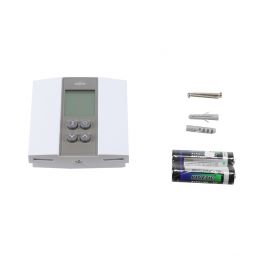 Resideo TH135-01-B Non-Programmable Thermostat Heat Only 24VAC/24VDC 40-85°F Range Vertical Mount