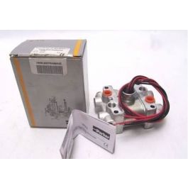Parker Fluid Control V935LB2075AB6A0Z 1/4" 4-Way N/C Solenoid Valve 120V Pilot Operated