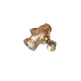 Schneider Electric (Barber Colman) VB-7221-0-4-1 2-Way Stem Globe Valve 1/2" Union 0.4Cv UP/CL