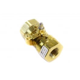 Schneider Electric (Barber Colman) VBB2N01 2-Way Trim Ball Valve Brass 1/2" NPT 0.7CV