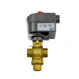 Honeywell VBN3ABPA1000 3-Way Control Valve 1/2" NPT 0.33Cv Floating NSR 24V