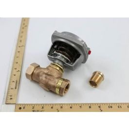 Schneider Electric (Barber Colman) VK-7211-301-4-7 Pneumatic Globe Valve N/O 3-6 PSI 10Cv 1" Union