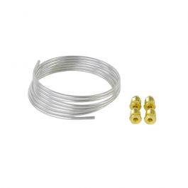 BASO Gas Products Y99AR-3 72" Aluminum Pilot Gas Burner Tube 1/8" OD W/1/4" Fittings